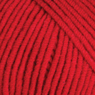 Jeans YarnArt - алый 90