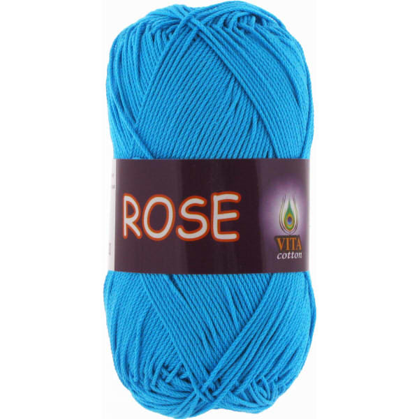 Rose VITA Cotton - голубая бирюза 3937