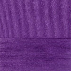 Классический хлопок Пехорка - т.фиолетовый 698