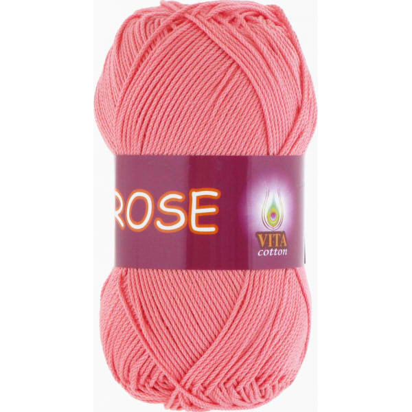 Rose VITA Cotton - розовый коралл 3905