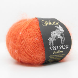 Kid SilkPaillette Felicita - морковный 9093