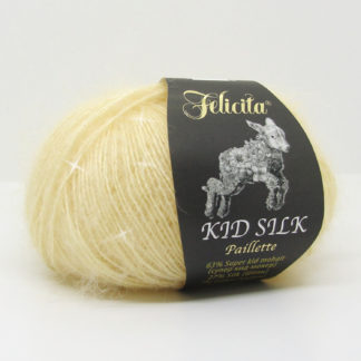 Kid SilkPaillette Felicita - белый 9088