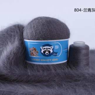 Mink Wool LMY - дымчатый серый 804