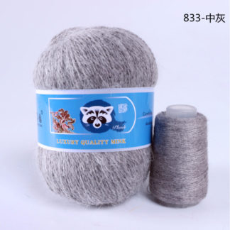 Mink Wool LMY - серый меланж 833