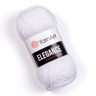 Elegance YarnArt - белый 117