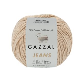 Jeans Gazzal - бежевый 1121