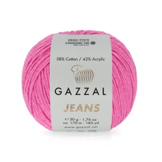 Jeans Gazzal - ярк.розовый 1135