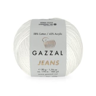 Jeans Gazzal - молочный 1101