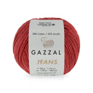 Jeans Gazzal - красный 1137