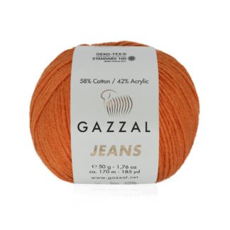 Jeans Gazzal - морковный 1156