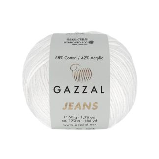 Jeans Gazzal - белый 1119