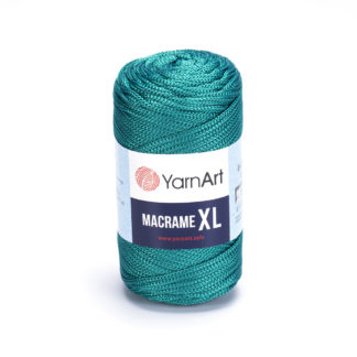Macrame XL YarnArt - изумруд 158