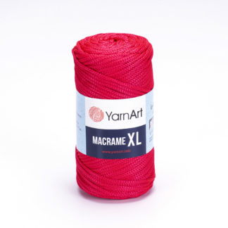 Macrame XL YarnArt - красный 163