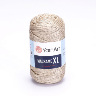 Macrame XL YarnArt - бежевый 166