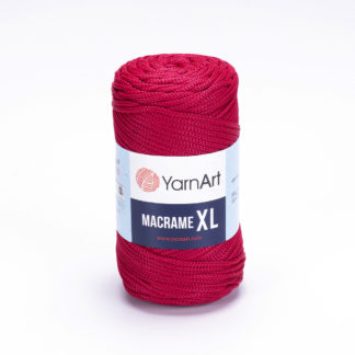 Macrame XL YarnArt - вишня 143