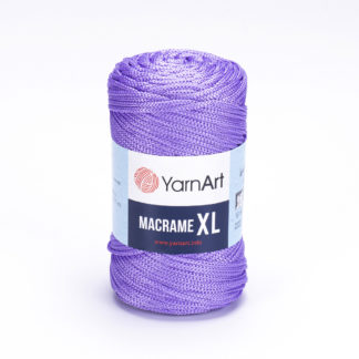Macrame XL YarnArt - сиреневый 135