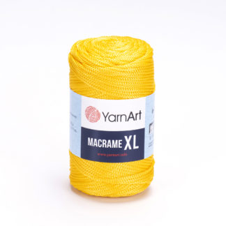Macrame XL YarnArt - желтый 142
