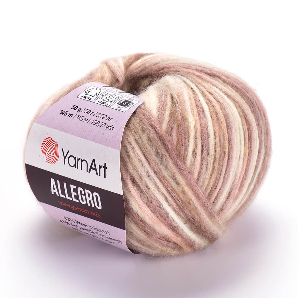 Allegro YarnArt - беж меланж 750