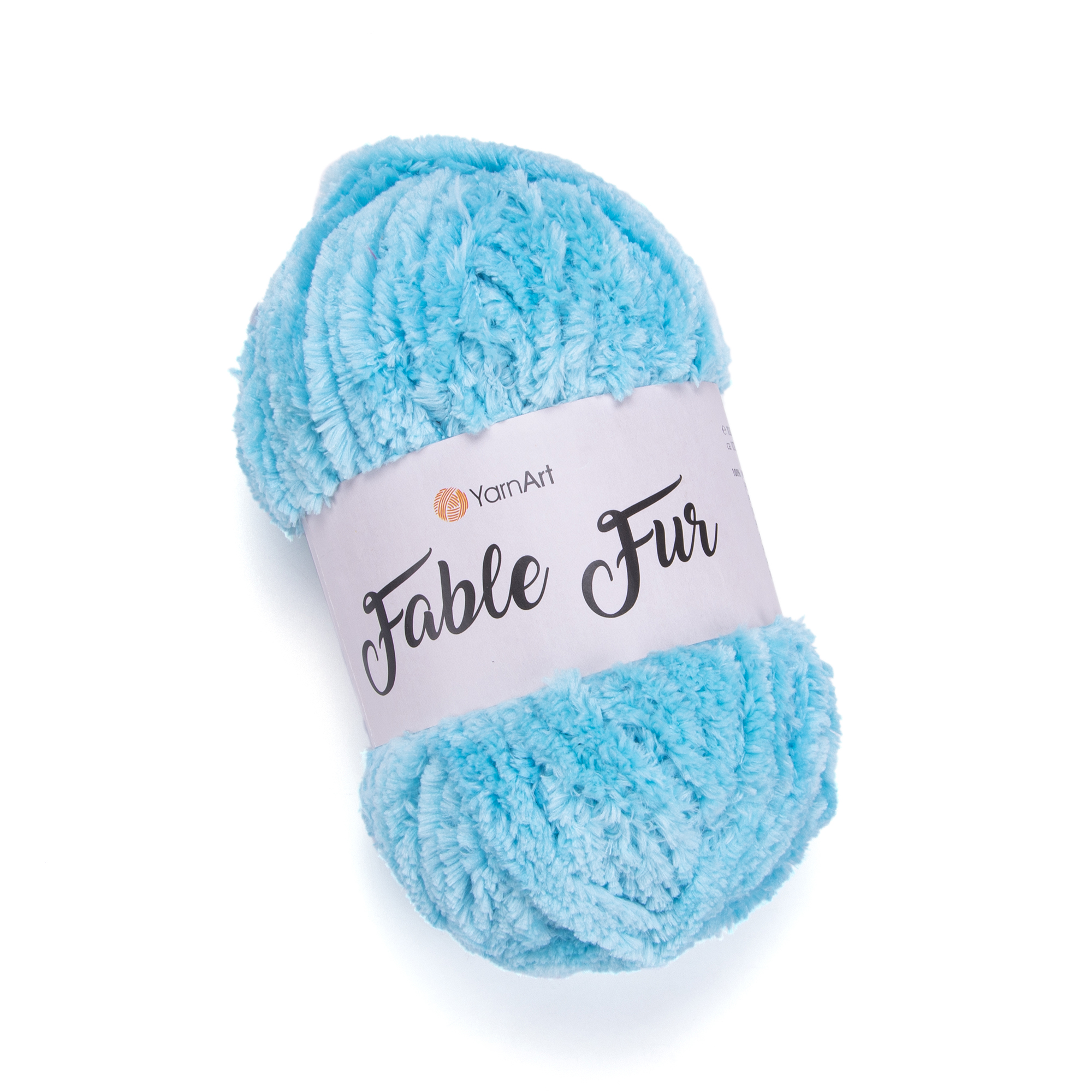 Fable Fur YarnArt - голубой 975