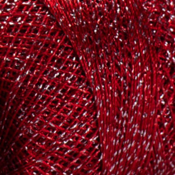 Camellia YarnArt - красный/серебро 416