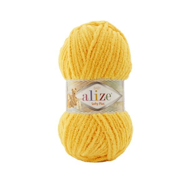 Softy Plus Alize - желтый 216