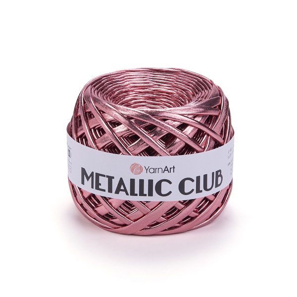Metallic Club YarnArt - розовый 8110