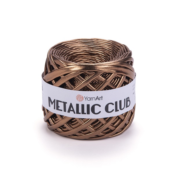 Metallic Club YarnArt - коричневый 8108