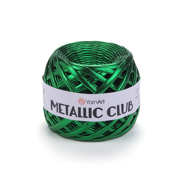 Metallic Club YarnArt - зеленый 8115